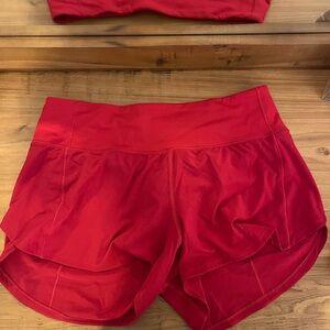 Lululemon Speed Up Shorts